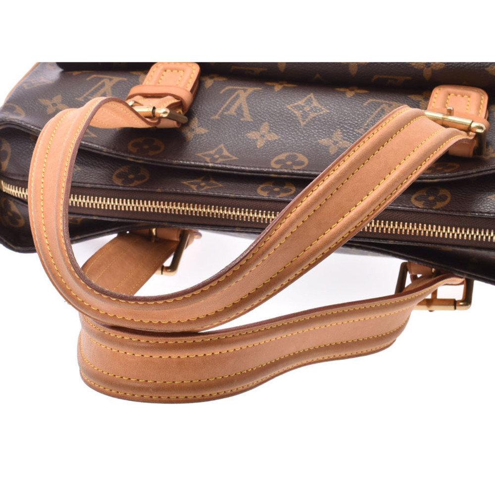 Louis Vuitton Multiply Leather Brown Handbag City Monogram - Picture 3 of 12